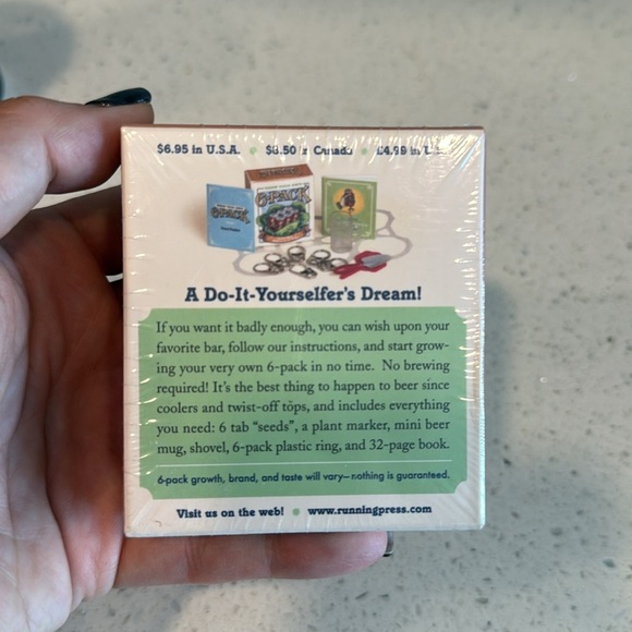 🏴 Grow Your Own 6-Pack novelty set NWT - Picture 3 of 4